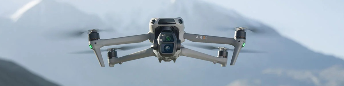 <h1>DJI Air 3S Automatizētie lidojuma režīmi un &scaron;ķēr&scaron;ļu sensori = profesionāli kadri bez asistenta</h1>