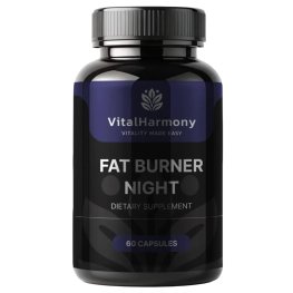 Vital Harmony Fat Burner Night with Magnesium Bisglycinate – 60 Capsules пищевая добавка