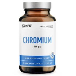 ICONFIT Capsules Chromium, 200 μg, N90 пищевая добавка