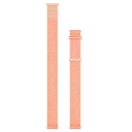 GARMIN Quick Release Band 20 mm, Coral/Pink Dawn, ComfortFit Fabric