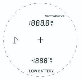 Vector Optics Paragon 6x25 LCD GenII 1850m tālmērs