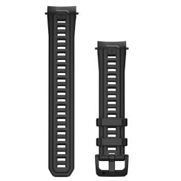 GARMIN Watch Band 22mm, Black Silicone