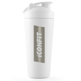 ICONFIT Stainless Steel Shaker 800ml, White спортивная бутылка