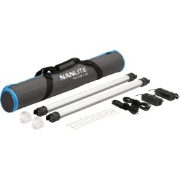 NANLITE Pavotube II 15C LED RGBWW Tube Light 2 Light Kit LED komplekts
