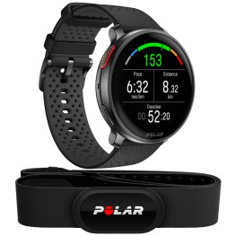 POLAR Vantage V3 HR Night Black S-L sporta pulkstenis