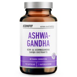 ICONFIT Ashwagandha capsules, N90 пищевая добавка
