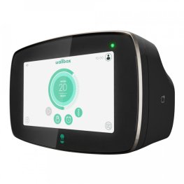 WALLBOX Commander 2 Electric Vehicle charger, 7 meter cable Type 2, 22kW, Black зарядная станция