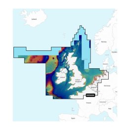 GARMIN U.K., Ireland & Holland - Marine Charts Garmin Navionics Vision+™ | NVEU628L | microSD™/SD карта для эхолота