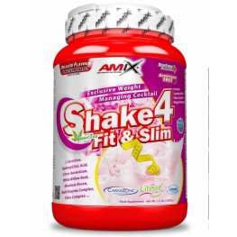 AMIX Shake 4 Fit&Slim 1000g, Strawberry спортивное питание