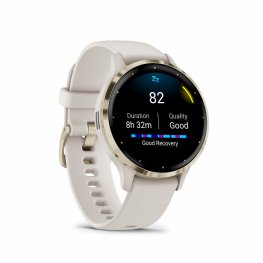 GARMIN Venu 3S, Ivory + Soft Gold спортивные часы
