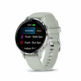GARMIN Venu 3S, Sage Gray + Passivated спортивные часы