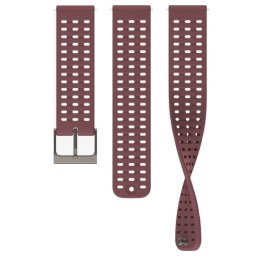 SUUNTO 22mm ATH2 Silicone Strap, Ruby for Suunto 5 Peak / 9 Peak, Size S + M