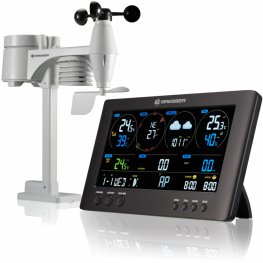 Bresser WIFI ClearView Weather Center with 7-in-1 Sensor laika stacija