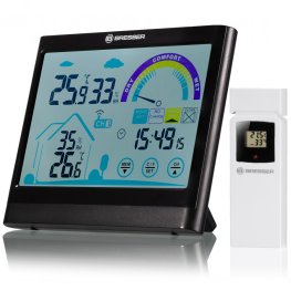 Bresser VentAir Thermo- / Hygrometer ar ventilācijas paziņojumu laika stacija