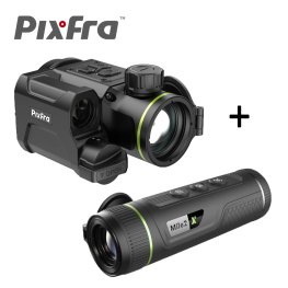 PIXFRA TAURUS PFI-T650LRF termālā uzlika + Mile 2 PFI-M215 termokamera termālā uzlika