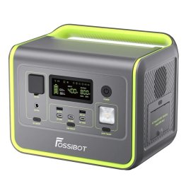FOSSIBOT F800 512Wh 800W Charging Station (Green) ģenerators