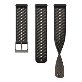 SUUNTO 22mm Athletic 8 Silicone Strap, Black S+M