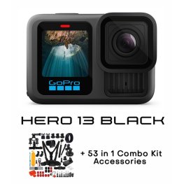 GOPRO HERO13 Black + 53 in 1 Combo Kit Accessories sporta kamera