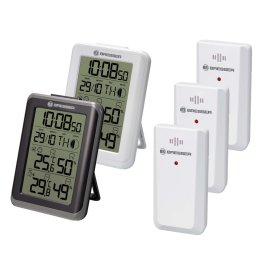 Bresser ClimaTemp IO RC termometru komplekts Jumbo laika stacija