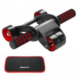 PROIRON Ab Abdominal Roller Whee Black/Red ролик для фитнеса