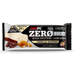 AMIX Low-Carb ZeroHero® Protein Bar 65g, Vanilla Almond спортивное питание