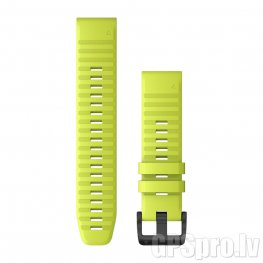 GARMIN Fenix 6 22mm QuickFit Watch Band, Amp Yellow Silicone