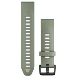 GARMIN QuickFit Band 20mm, Willow/Fog Gray Silicone Band