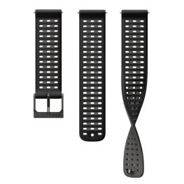 SUUNTO 22mm ATH9 SILICONE STRAP BLACK S+M