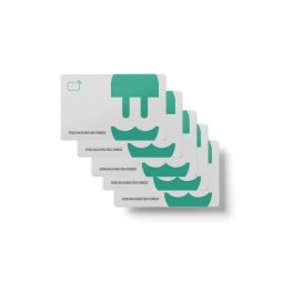 WALLBOX RFID Card Pack RFID-5 White зарядная станция