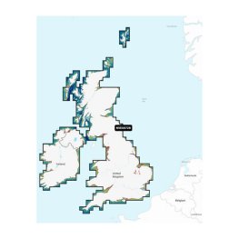 GARMIN U.K. & Ireland Lakes & Rivers - Inland Marine Charts Garmin Navionics Vision+™ | NVEU072R eholotes karte