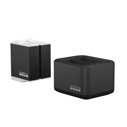GOPRO Dual Battery Charger + Enduro Batteries (Hero 12 / 11 / 10 / 9 Black) aksesuārs