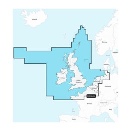 GARMIN U.K., Ireland & Holland - Marine Charts Garmin Navionics+™ | NSEU628L | microSD™/SD™ карта для эхолота