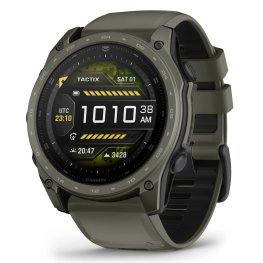 GARMIN Tactix 8 – 51 mm, AMOLED, Sapphire, Cerakote, Titanium, Olive drab спортивные часы