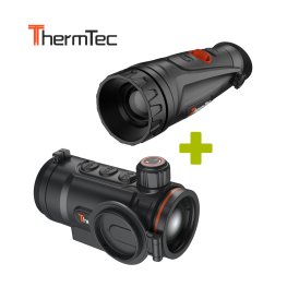 THERMTEC KOMPLEKTS Cyclops 335 SE Termokamera + HUNT 335 Pro Termālā uzlika termokamera