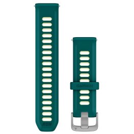 GARMIN Quick Release Band 20mm, Teal Green/Citron