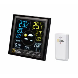 NATIONAL GEOGRAPHIC VA colour RC Weather Station laika stacija