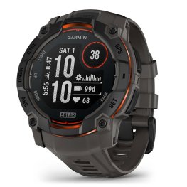 GARMIN Instinct 3 - 50 mm, Solar, Black/Charcoal sporta pulkstenis