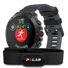 POLAR GRIT X2 PRO Black/Black with HR sporta pulkstenis