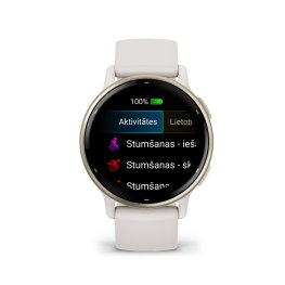 GARMIN Vivoactive 5 Cream Gold Aluminium / Ivory спортивные часы