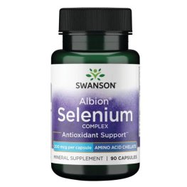 SWANSON Albion Selenium 200 mcg 90 Vegan Caps пищевая добавка