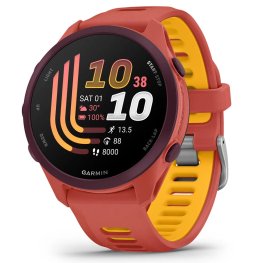 GARMIN Forerunner 170 Music, Red Pink/Mango спортивные часы