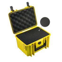 B+W Outdoor Futlāris Type 2000 / Dzeltens (iepriekš sagriezts poroons) Studijas aksesuārs