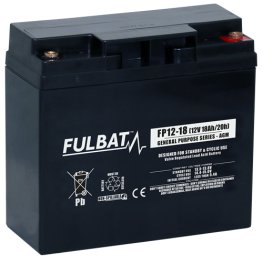 FULBAT 12-18 FP, 18Ah 12V 181x77x167 аккумулятор аксессуар