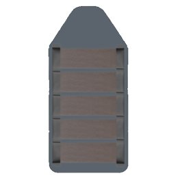 KOLIBRI K-280T ar dēļu grīdu