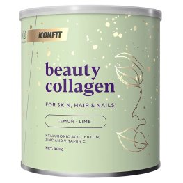 ICONFIT Beauty Collagen 300g, Lemon-Lime пищевая добавка