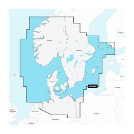 GARMIN Skagerrak & Kattegat - Marine Charts Garmin Navionics+™ | NSEU645L | microSD™/SD™ карта для эхолота