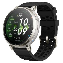 AMAZFIT Active 3 Premium Apex Silver sporta pulkstenis