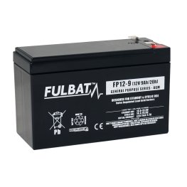 FULBAT FP 12-9, 12V 9Ah аккумулятор аксессуар