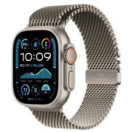 APPLE Watch Ultra 2 GPS + Cellular 49mm Natural Titanium Case / Natural Titanium Milanese Loop L спортивные часы