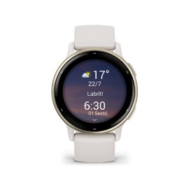 GARMIN Vivoactive 5 Cream Gold Aluminium / Ivory спортивные часы